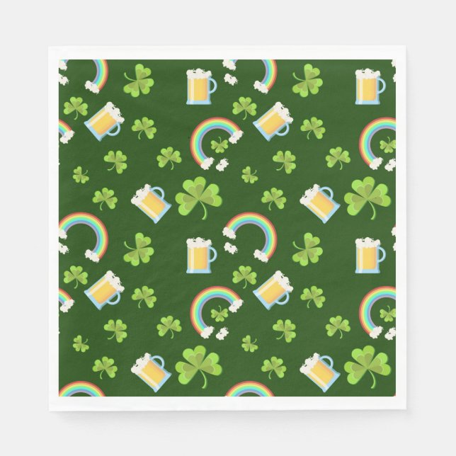 St Patrick's Day Napkins (Front)