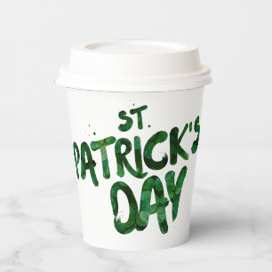 St Patrick's Day  Paper Cups