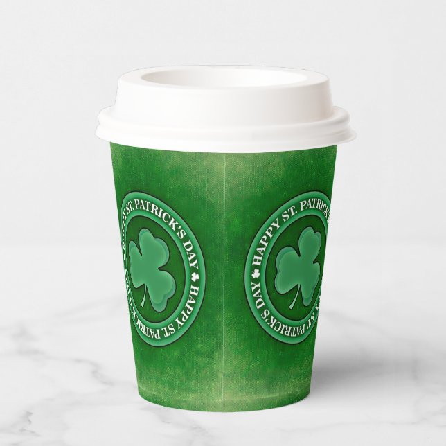 St Patrick's Day  Paper Cups (Right)