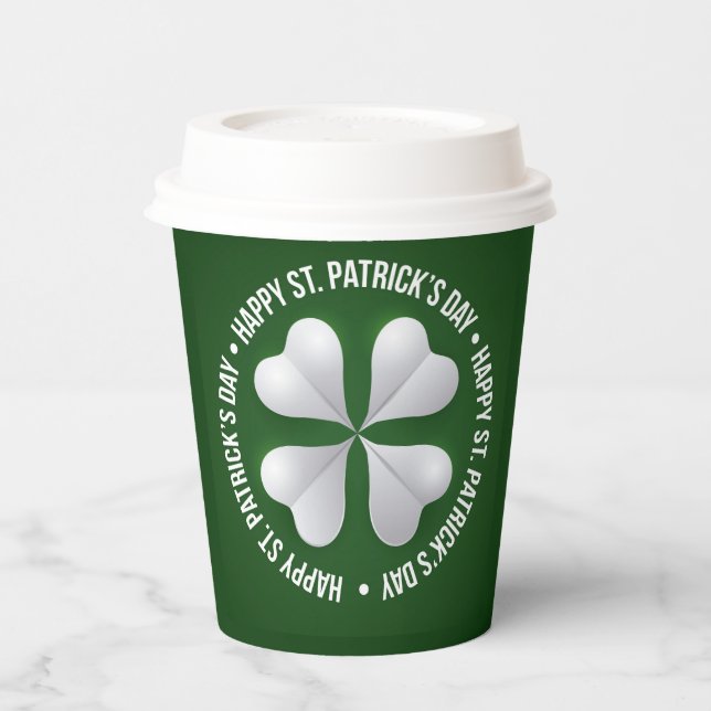 St Patrick's Day  Paper Cups (Left)