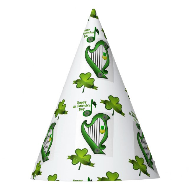 St. Patrick's Day Paper Hat (Front)