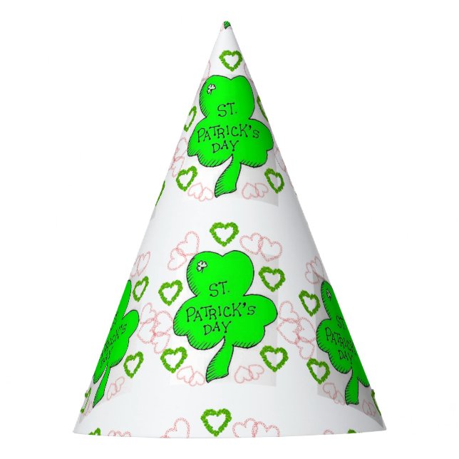 St. Patrick's Day Paper Hat (Front)