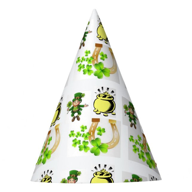 St. Patrick's Day Paper Hat (Front)