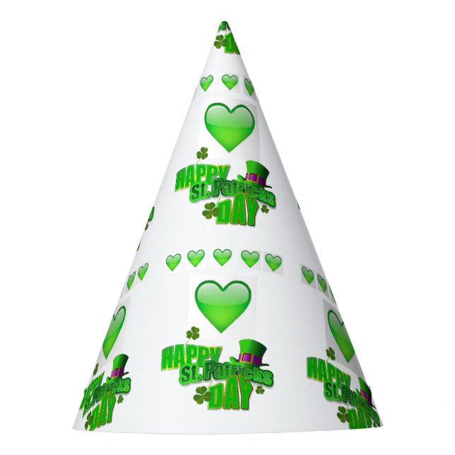 St. Patrick's Day Paper Hat (Front)