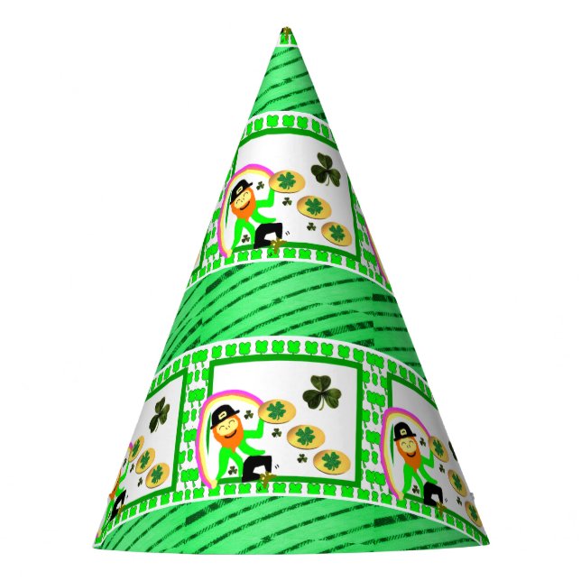 St. Patrick's Day Paper Hat (Front)