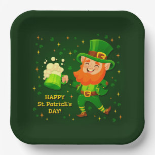  St Patrick's Day Paper Plate