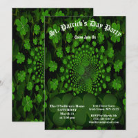 St Patrick's Day Party 4 Leaf Clover Kaleidoscope