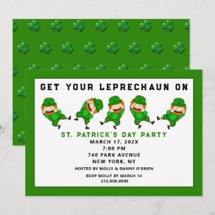 St. Patrick's Day Party Invitation
