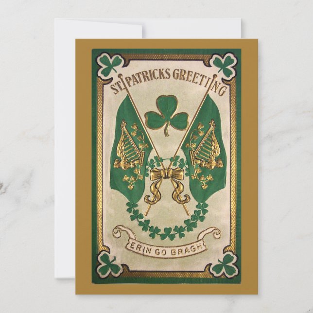 St. Patricks Day Party Invitation (Front)