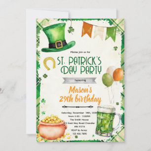 St. Patrick's Day Party Invitation
