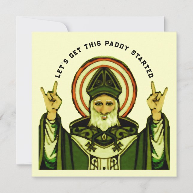 St. Patrick's Day Party Invitations (Front)
