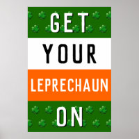 St. Patrick's Day Party Poster