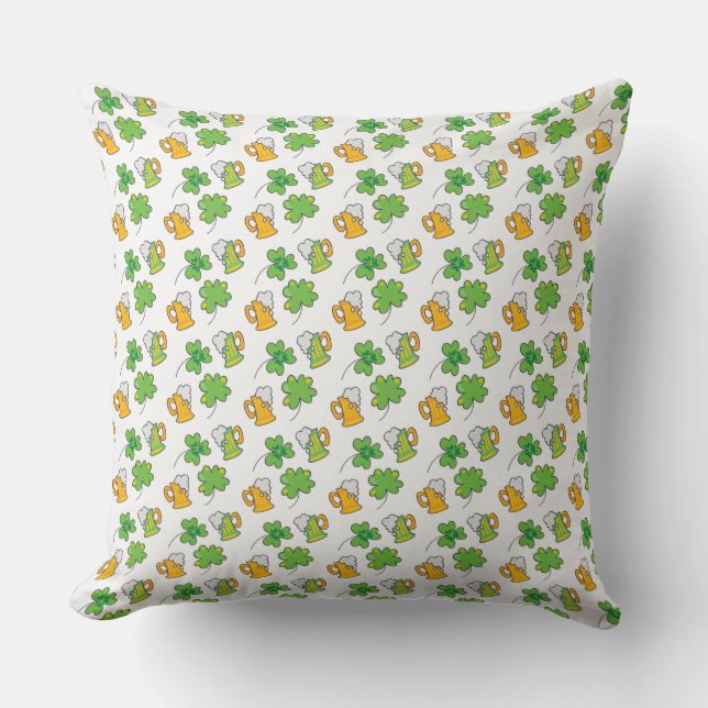 St. Patrick's Day Pillow (Front)
