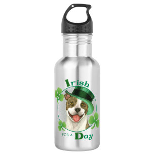 St. Patrick's Day Pit Bull 532 Ml Water Bottle