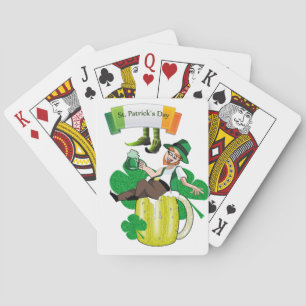 St. Patrick's  Day Playing Card Deck Beer