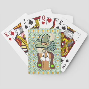 St. Patrick's  Day Playing Card Deck Dog