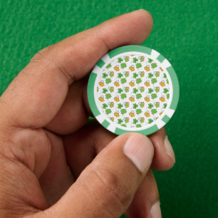 St. Patrick's Day Poker Chips