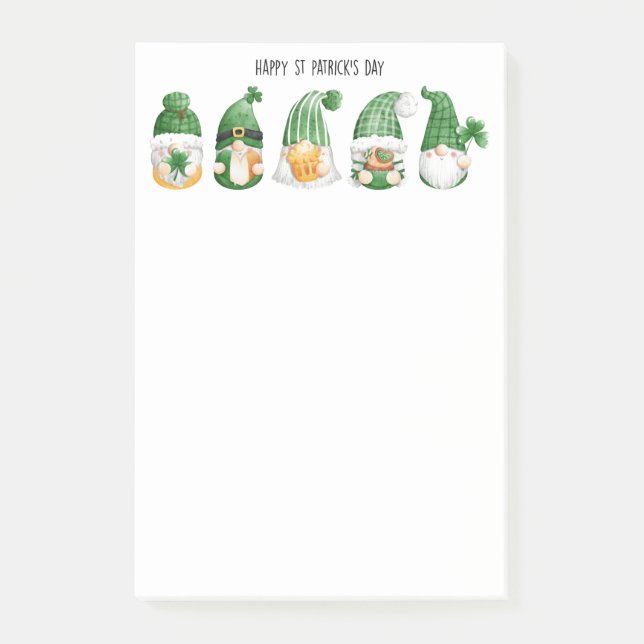 St. Patrick's Day Post-it Notes (Front)