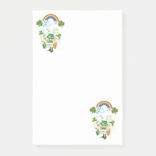 St. Patrick's Day Post it Notes Rainbow