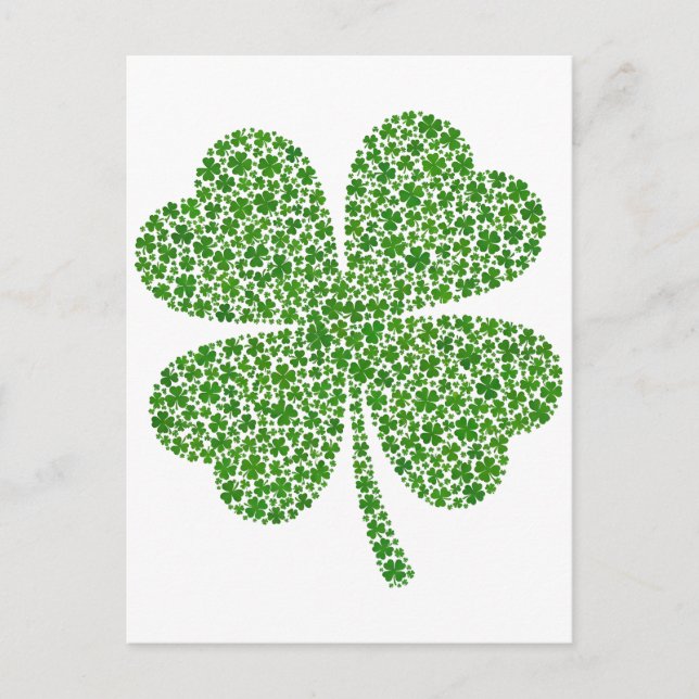St Patrick's Day Postcard (Front)