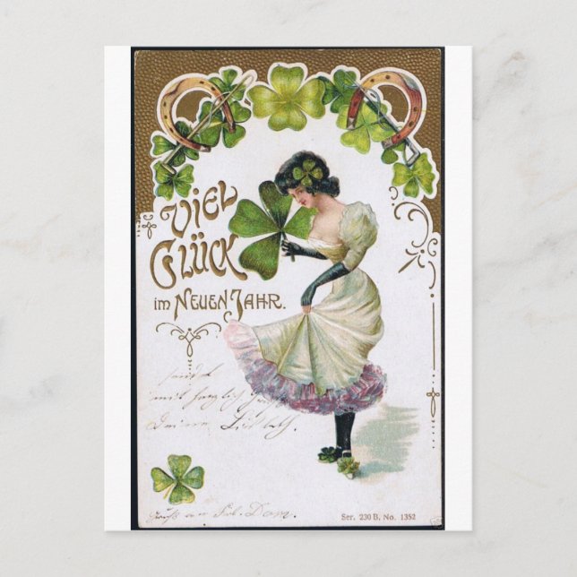 St. Patrick's Day Postcard (Front)