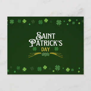 St Patricks Day Postcard