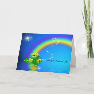 St. Patrick's Day - Pot of Gold Card