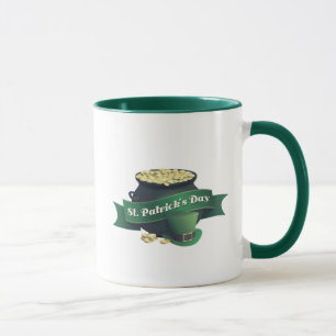 "St Patrick's Day Pot of Gold" Funny Irish Mug