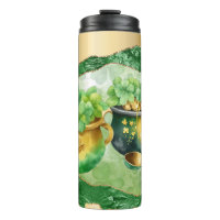 St. Patrick's Day Pots Of Gold Irish Clovers