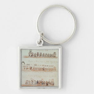 St. Patrick's Day procession Key Ring