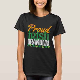 St. Patrick's Day Proud Irish Grandma Gift T-Shirt