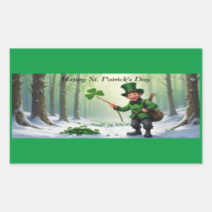 St. Patrick's Day  Rectangular Sticker