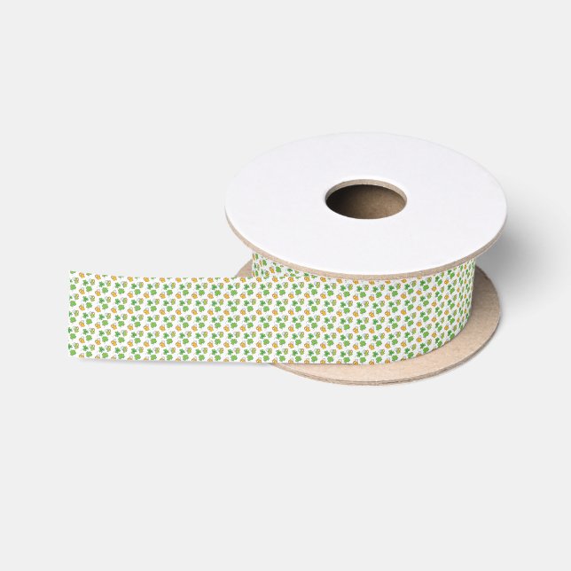 St. Patrick's Day Ribbon Satin Ribbon (Spool)
