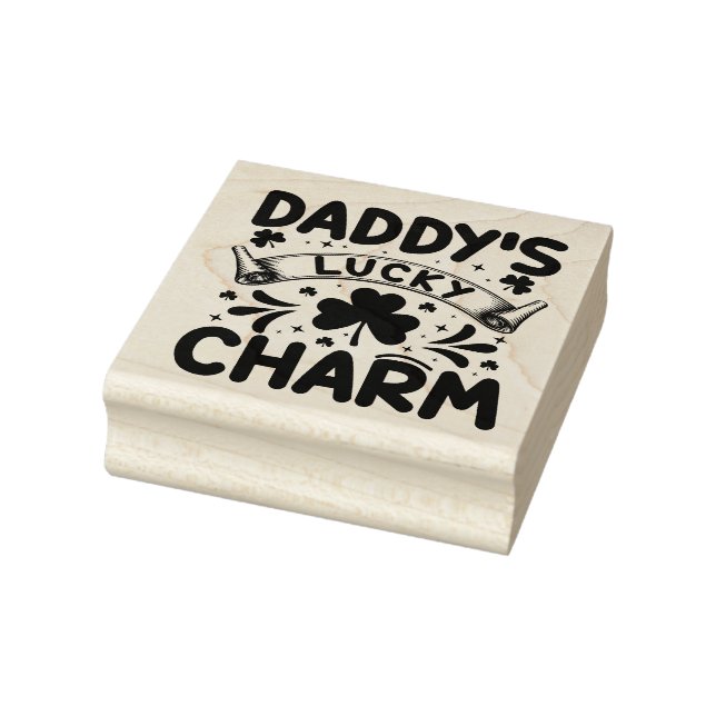 St Patrick's Day Rubber Stamp (Stamp)