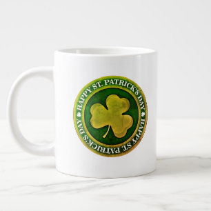 St Patrick's Day Seal Large Coffee Mug