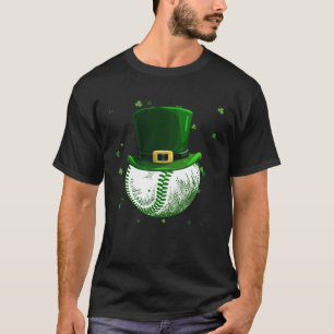 St Patricks Day Shamrock Baseball Saint Paddy s Ki T-Shirt
