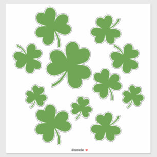 St Patrick's Day Shamrock Clover Pattern