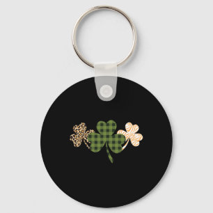 St Patricks Day Shamrock Green Irish St Patrick Lu Key Ring