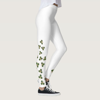St. Patrick's Day Shamrock Leggings