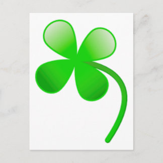 St. Patrick's Day Shamrock Postcard