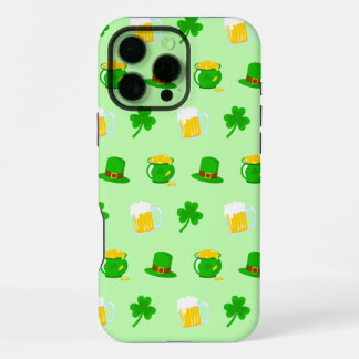 St. Patrick's Day Shamrock Pot of Gold Beer iPhone 16 Pro Max Case