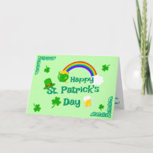 St. Patrick's Day Shamrock Pot of Gold Celtic Knot