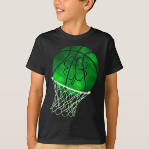 St Patricks Day Shamrock Sketll Saint Paddy's Kids T-Shirt