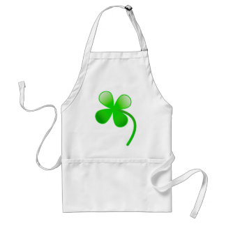 St. Patrick's Day Shamrock Standard Apron