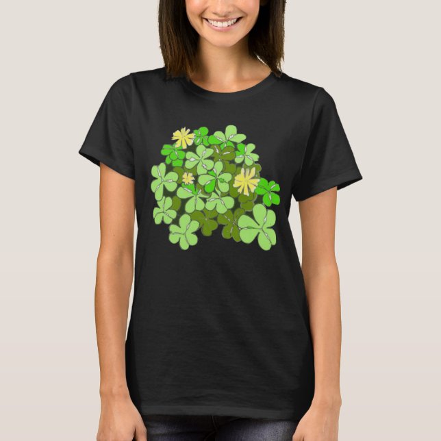 St Patricks Day Shamrock   T-Shirt (Front)