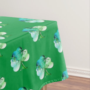 St. Patrick's Day Shamrock Tablecloth