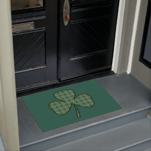 St. Patrick's Day Shamrock Welcome Doormat Gift