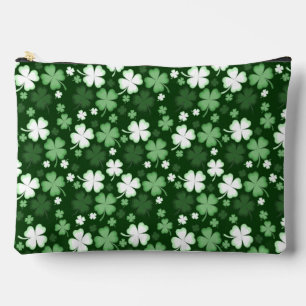 St. Patrick's Day Shamrocks Accessory Pouch
