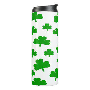 St. Patrick's Day Shamrocks Thermal Tumbler