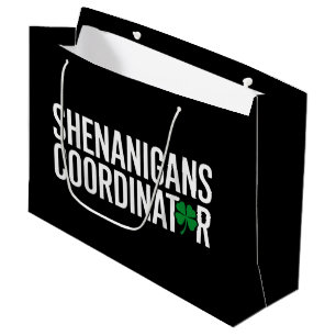 St. Patrick's Day Shenanigan Coordinator Large Gift Bag